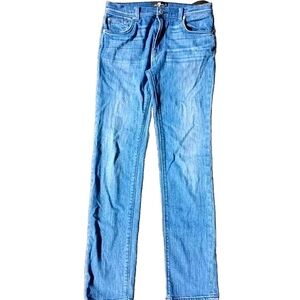 7 for all man kind bootcut white wash jeans girls size 14